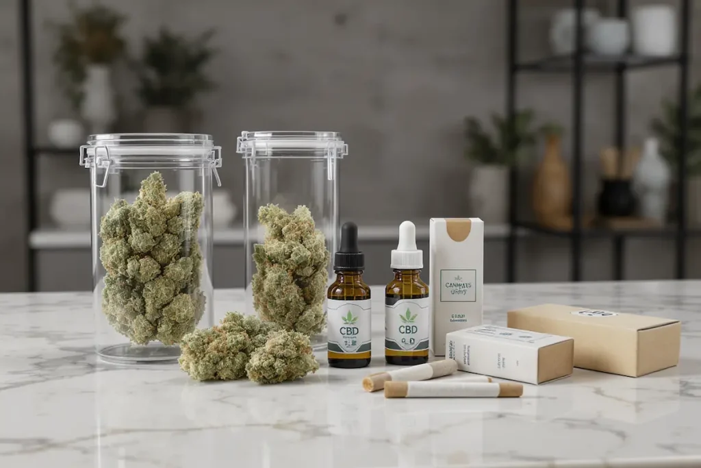 Producto de cannabis a elegir
